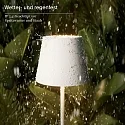 SIGOR battery table lamp NUINDIE MINI USB-C up / down, with USB connection, CCT Switch, with touch dimmer IP54, snow white dimmable