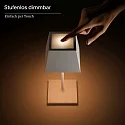 SIGOR Batteri bordlampe NUINDIE MINI USB-C IP54, grafit grå dæmpbar