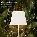 SIGOR battery table lamp NUINDIE MINI USB-C IP54, snow white dimmable