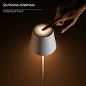 SIGOR battery floor lamp NUINDIE USB-C up / down, with USB connection, CCT Switch, with touch dimmer IP54, graphite grey dimmable