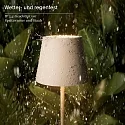 SIGOR battery floor lamp NUINDIE USB-C up / down, with USB connection, CCT Switch, with touch dimmer IP54, dune beige dimmable