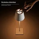 SIGOR battery table lamp NUINDIE TANGO IP20, graphite grey dimmable