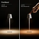 SIGOR battery table lamp NUINDIE POCKET USB-C up / down, with USB connection, CCT Switch, with touch dimmer IP54