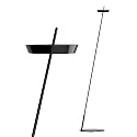 SIGOR battery floor lamp MAHINA USB-C (L) CCT Switch, with touch dimmer IP20, black dimmable