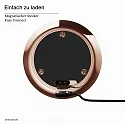 Batteri bordlampe NUDIDEROT med krog, CCT Switch, med touch-dæmper IP54, kobber dæmpbar