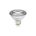 LED Pin socket Reflector lamp LUXAR GLAS  DIM, 12V, Ø 5cm / L 4.4cm, GU5.3, 6.5W 3000K 460lm 36°, dimmable