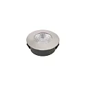 Indbygningslampe DILED 60 flad, stiv, Dim-To-Warm IP30, stål dæmpbar 5W 300lm 2100-2700K 36° 36° CRI 95