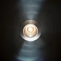 SIGOR Indbygningslampe DILED 60 flad, stiv IP30, stål dæmpbar 5W 330lm 3000K 36° 36° CRI 95