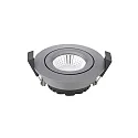 Indbygningslampe DILED 68 svingbar, Dim-To-Warm IP30, antracit dæmpbar 6W 360lm 2100-2700K 36° 36° CRI 95