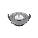 Indbygningslampe DILED 68 svingbar IP20, antracit dæmpbar 6W 380lm 3000K 36° 36° CRI 95