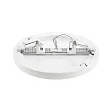 SIGOR LED Downlight FLED 3-CCT, med DIP-kontakt, IP20, CRi >90, blændfri, hvid, Ø 22.5cm, 18W 3000-5000K 1400-1700lm 110°