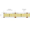 SIGOR LED Strip PRO LED, 40W/m, 3000K, 5m, 480 LED/m, IP20, 24V, 5308lm, Ra90