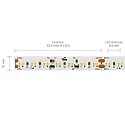 SIGOR LED Strip DIM TO WARM LED, 8,6W/m, 3000-2300K, 5m, 224 LED/m, IP20, 24V, 570lm, Ra90