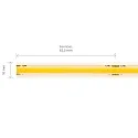 SIGOR LED Strip COB LED, 11W/m, 3000K, 5m, 512 LED/m, IP67, 24V, 1084lm, Ra90