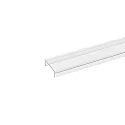 Blænde til Indbygningsprofil 12 / Overflade profil 12 / Overflade profil FLAD 12 / Vægindbygningsprofil 14, flush, længde 200cm,