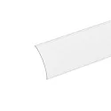 Cover for Corner profile 20, round, length 100cm, clear