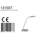 Mexlite Mexlite Bordlampe ELOI, stål