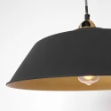 Mexlite Mexlite Pendel NOVÉ, 1-flamme, sort
