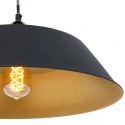 Mexlite Mexlite Pendel NOVÉ, 1-flamme, sort