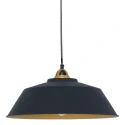 Mexlite Mexlite Pendel NOVÉ, 1-flamme, sort