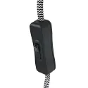 Mexlite wall luminaire NOVÉ rotatable, tiltable E27 IP20, green, black dimmable