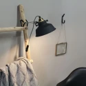 Mexlite Mexlite Væglampe NOVÉ, 1-flamme, sort