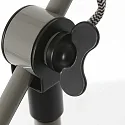 Mexlite table lamp NOVÉ rotatable, tiltable E27 IP20, green dimmable