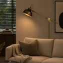 Mexlite Standerlampe NOVE 1-flamme E27 IP20, bronze dæmpbar