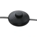 Mexlite Mexlite Standerlampe NOVÉ, 1-flamme, sort