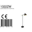 Mexlite Mexlite Standerlampe NOVÉ, 1-flamme, sort