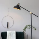 Mexlite Mexlite Standerlampe NOVÉ, 1-flamme, sort