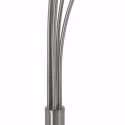 Mexlite Mexlite Floor lamp SYNNA, 5 flames, steel