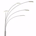 Mexlite Mexlite Floor lamp SYNNA, 5 flames, steel