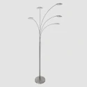 Mexlite Mexlite Floor lamp SYNNA, 5 flames, steel