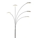 Mexlite Mexlite Floor lamp SYNNA, 5 flames, steel