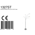 Mexlite Mexlite Floor lamp SYNNA, 5 flames, steel