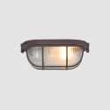 Mexlite Loftlampe LISANNE, 1-flamme, brun