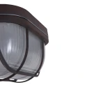 Mexlite Loftlampe LISANNE, 1-flamme, brun