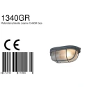 Mexlite Mexlite Ceiling luminaire LISANNE, 1 flame, grey