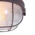 Mexlite Mexlite Ceiling luminaire LISANNE, 1 flame, brown