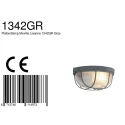 Mexlite Ceiling luminaire LISANNE, 1 flame, brown