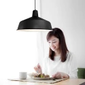Mexlite Mexlite Pendel BLACKMOON, 1-flamme, sort