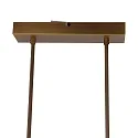 Steinhauer Steinhauer Pendel ZELENA LED, 3-flammer, bronze