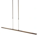Steinhauer Steinhauer Pendel ZELENA LED, 3-flammer, bronze
