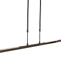 Steinhauer Steinhauer Pendel ZELENA LED, 3-flammer, sort