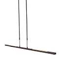 Steinhauer Steinhauer Pendel ZELENA LED, 3-flammer, sort