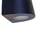 Steinhauer Steinhauer Udendørs Væglampe LOGAN, 2-flammer, GU10, oval, sort