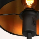 Mexlite Bordlampe NOOR, 1-flamme, stål