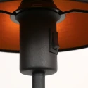Mexlite Bordlampe NOOR, 1-flamme, stål