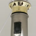 Mexlite Mexlite Standerlampe NOOR, 1-flamme, stål